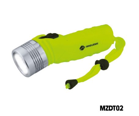AQUA MARINE - 3W Super White LED Diving Torch - Aluminum Head